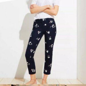 Loft Bouquet Riviera Pants in Marisa Fit  -  NEW